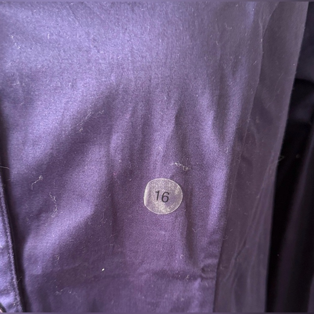 Lane Bryant NWT Women's Purple Button-Up Shirt size 16 - Picture 4 of 7